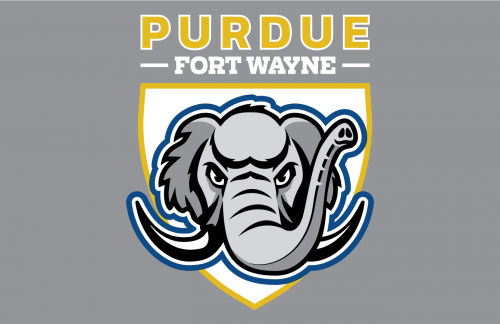 Purdue Fort Wayne Mastodons 2018-Pres Primary Dark Logo custom vinyl decal