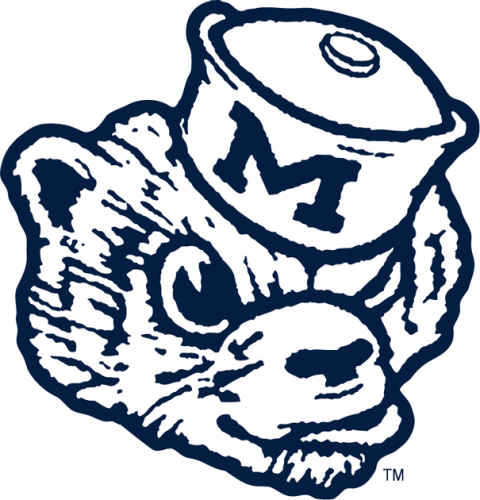 Michigan Wolverines 1948-1963 Primary Logo heat sticker