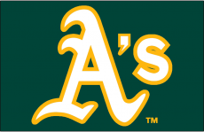 Oakland Athletics 2014-Pres Cap Logo heat sticker
