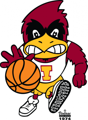 Iowa State Cyclones 1974-1983 Mascot Logo 01 heat sticker