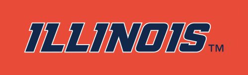 Illinois Fighting Illini 2014-Pres Wordmark Logo 08 heat sticker