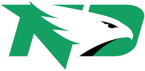 North Dakota Fighting Hawks 2016-Pres Primary Logo custom vinyl decal