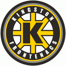 Kingston Frontenacs 2001 02-2008 09 Alternate Logo heat sticker