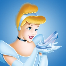 Cinderella Logo 11 heat sticker