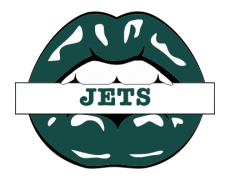 New York Jets Lips Logo custom vinyl decal