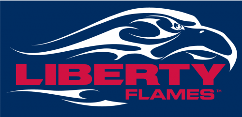 Liberty Flames 2004-2012 Alternate Logo 02 heat sticker