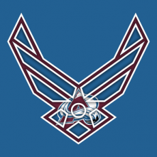 Airforce Colorado Avalanche Logo custom vinyl decal