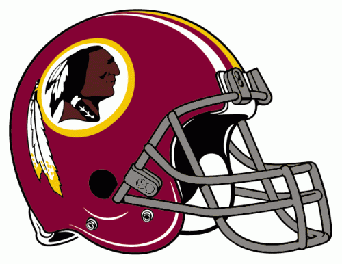 Washington Redskins 1972-1977 Helmet Logo custom vinyl decal