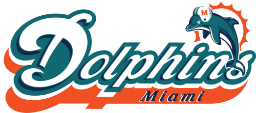 Miami Dolphins 1997-2012 Alternate Logo 01 custom vinyl decal