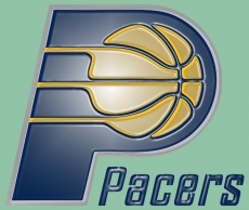 Indiana Pacers Plastic Effect Logo custom vinyl decal