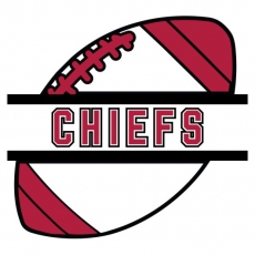 Football Kansas City Chiefs Logo heat sticker