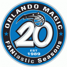 Orlando Magic 2008-2009 Anniversary Logo heat sticker