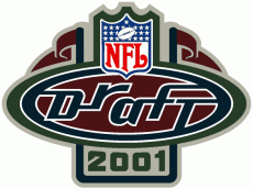 NFL Draft 2001 Logo custom vinyl decal