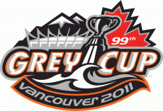 Grey Cup 2011 Primary Logo custom vinyl decal