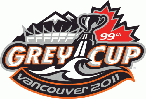 Grey Cup 2011 Primary Logo heat sticker