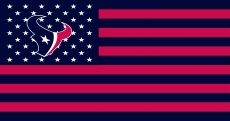 Houston Texans Flag001 logo heat sticker