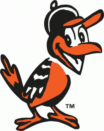 Baltimore Orioles 1954-1964 Alternate Logo custom vinyl decal