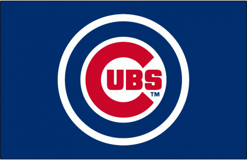 Chicago Cubs 1982-1989 Jersey Logo heat sticker