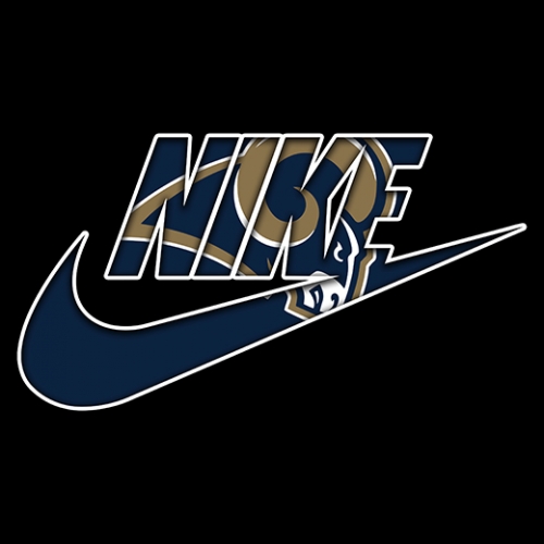 Los Angeles Rams Nike logo heat sticker