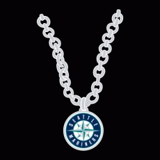 Seattle Mariners Necklace logo custom vinyl decal