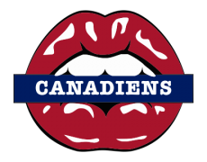 Montreal Canadiens Lips Logo heat sticker