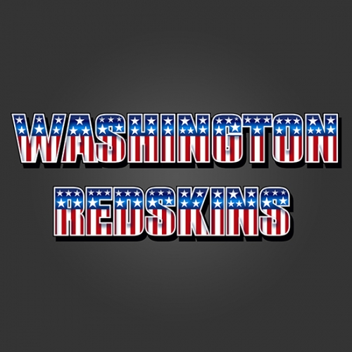 Washington Redskins American Captain Logo custom vinyl decal