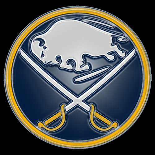 Buffalo Sabres Plastic Effect Logo custom vinyl decal