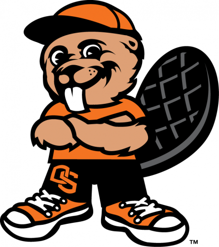 Oregon State Beavers 2007-Pres Mascot Logo custom vinyl decal