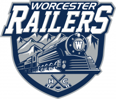 Worcester Railers HC 2017 18-Pres Primary Logo custom vinyl decal
