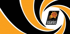 007 Phoenix Suns logo heat sticker