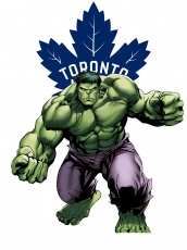 Toronto Maple Leafs Hulk Logo heat sticker