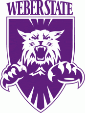 Weber State Wildcats 1997-2011 Primary Logo heat sticker