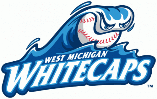 West Michigan Whitecaps 2003-Pres Primary Logo heat sticker