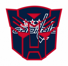 Autobots Washington Capitals logo heat sticker