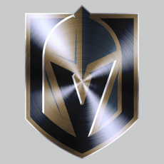 Vegas Golden Knights Stainless steel logo heat sticker