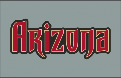 Arizona Diamondbacks 2007-2015 Jersey Logo 01 heat sticker