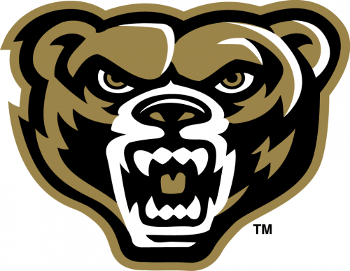 Oakland Golden Grizzlies 2012-Pres Primary Logo custom vinyl decal