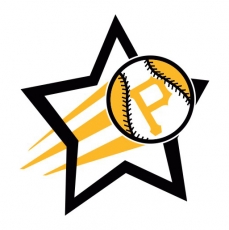 Pittsburgh Pirates Baseball Goal Star logo heat sticker