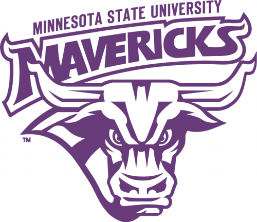 Minnesota State Mavericks 2001-Pres Alternate Logo 01 custom vinyl decal