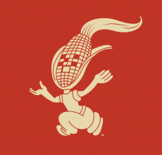 Nebraska Cornhuskers 1936-1952 Mascot Logo heat sticker