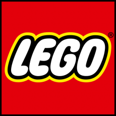 Lego brand logo 01 custom vinyl decal