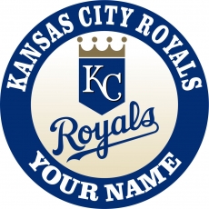 Kansas City Royals Customized Logo heat sticker