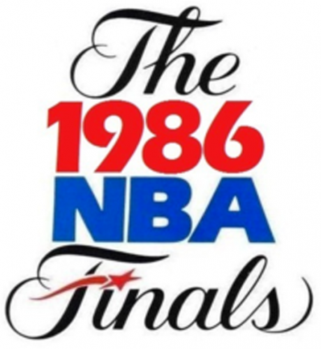 NBA Finals 1985-1986 Logo heat sticker