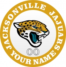Jacksonville Jaguars Customized Logo custom vinyl decal