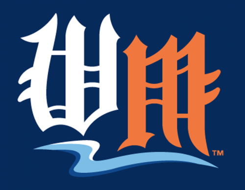 West Michigan Whitecaps 2013-Pres Cap Logo heat sticker