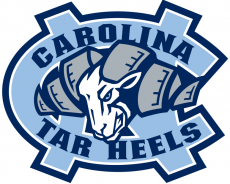 North Carolina Tar Heels 1999-2004 Primary Logo custom vinyl decal