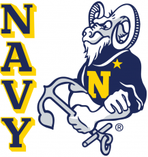 Navy Midshipmen 1972-1997 Secondary Logo 01 heat sticker