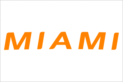 Miami Dolphins 2013-Pres Wordmark Logo 03 heat sticker