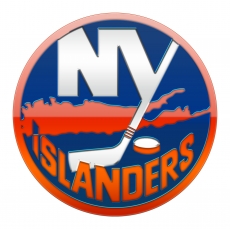New York Islanders Crystal Logo heat sticker