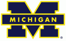 Michigan Wolverines 1988-1996 Primary Logo custom vinyl decal